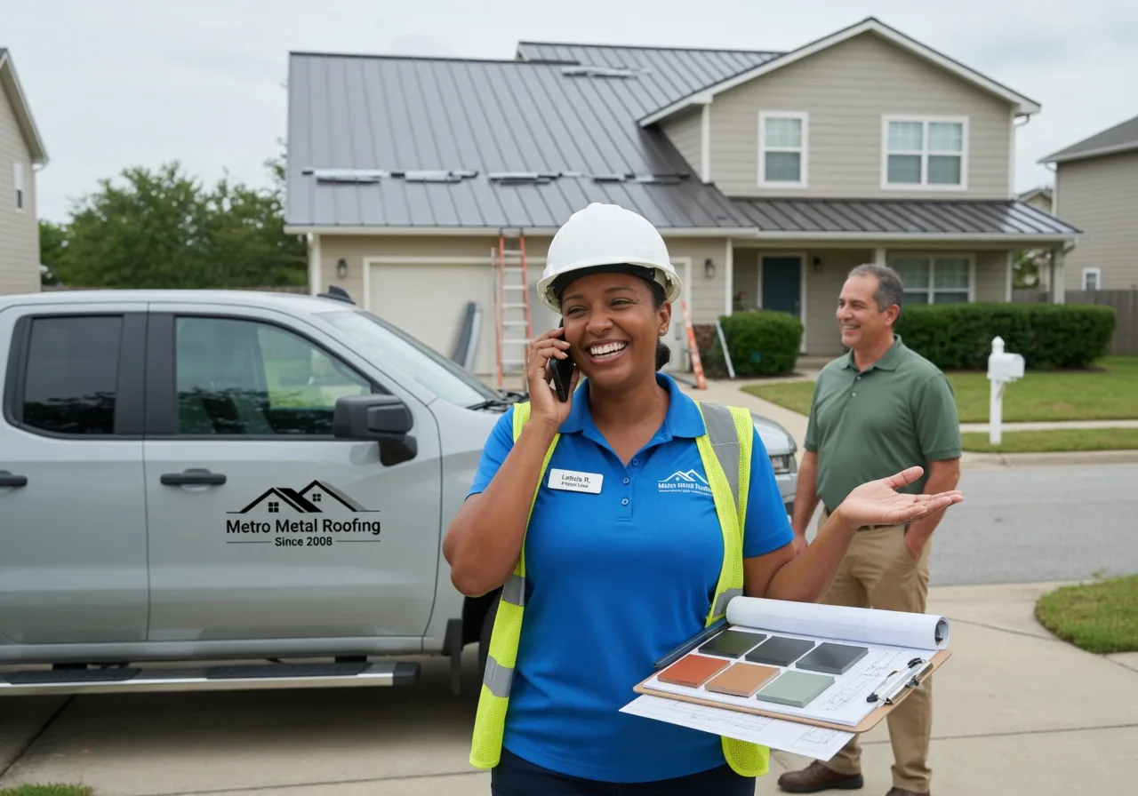 Metal Roof Repair in Pottsville, AR